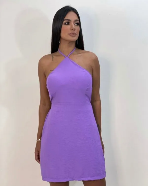 Vestido Iara - Lilás