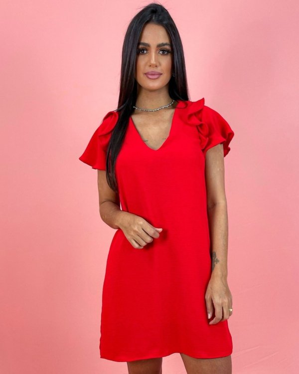 Vestido Lívia - Vermelho