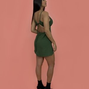 Vestido Elisângela - Verde Militar - Image 2