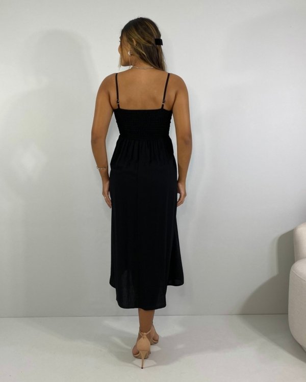 Vestido Karita - Preto
