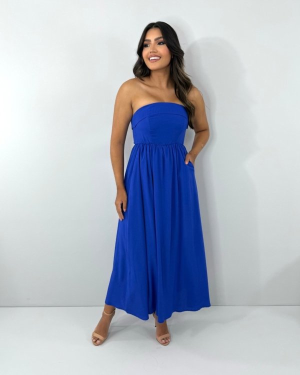 Vestido Perla - Azul Royal