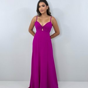 Vestido Eliana - Fúcsia - Image 4
