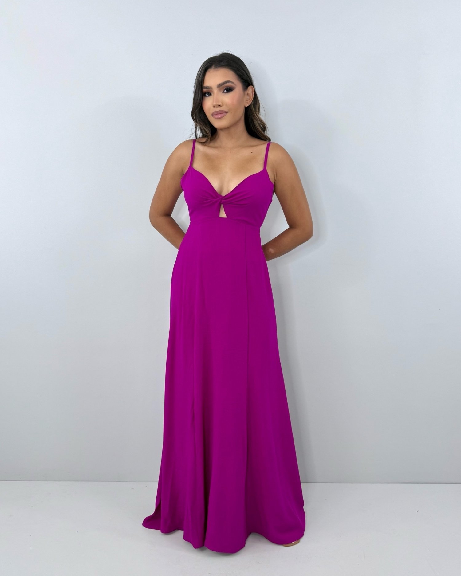 Vestido Eliana - Fúcsia - Image 4