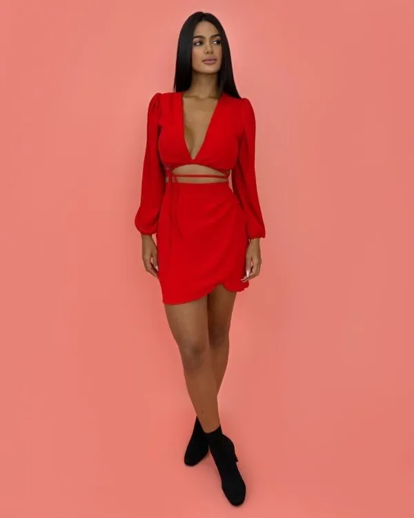 Saia Simone - Vermelho