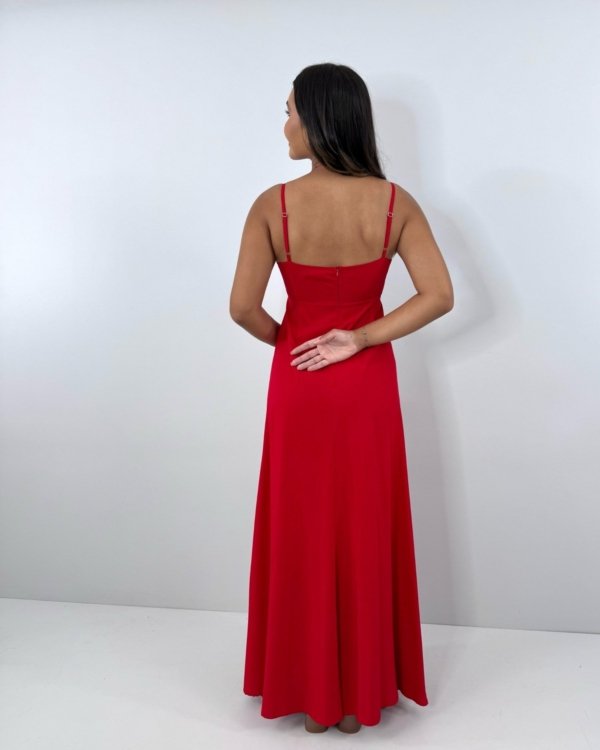 Vestido Eliana - Vermelho