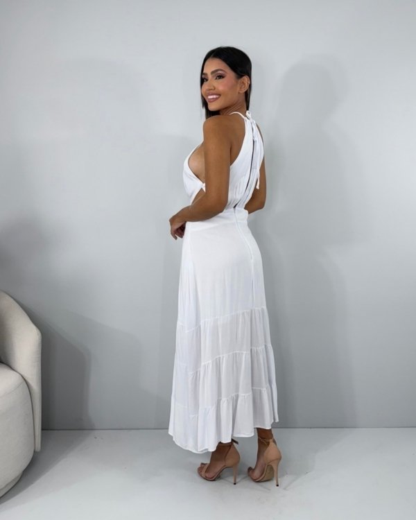 Vestido Estefane - Branco