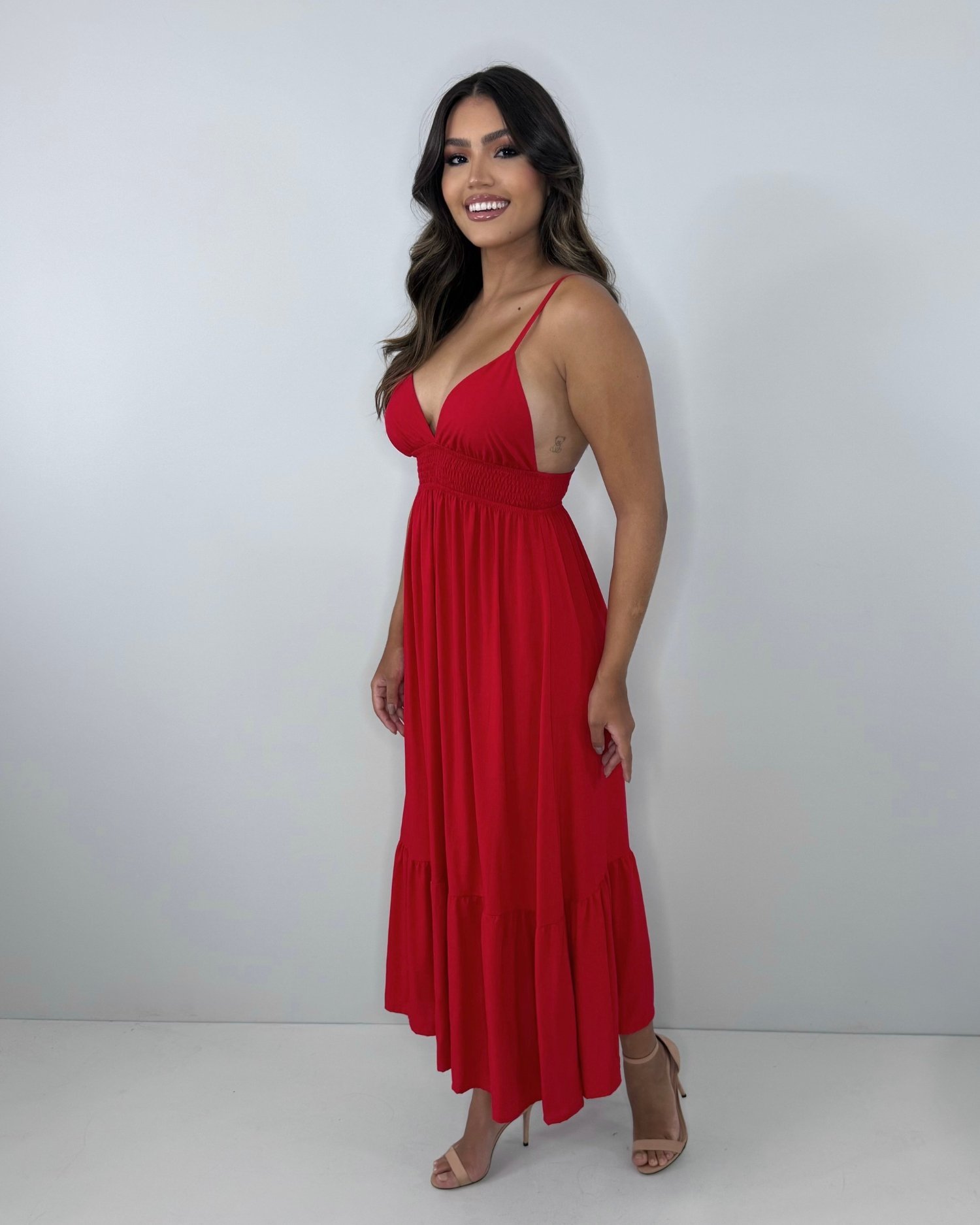 Vestido Beatriz - Vermelho - Image 2