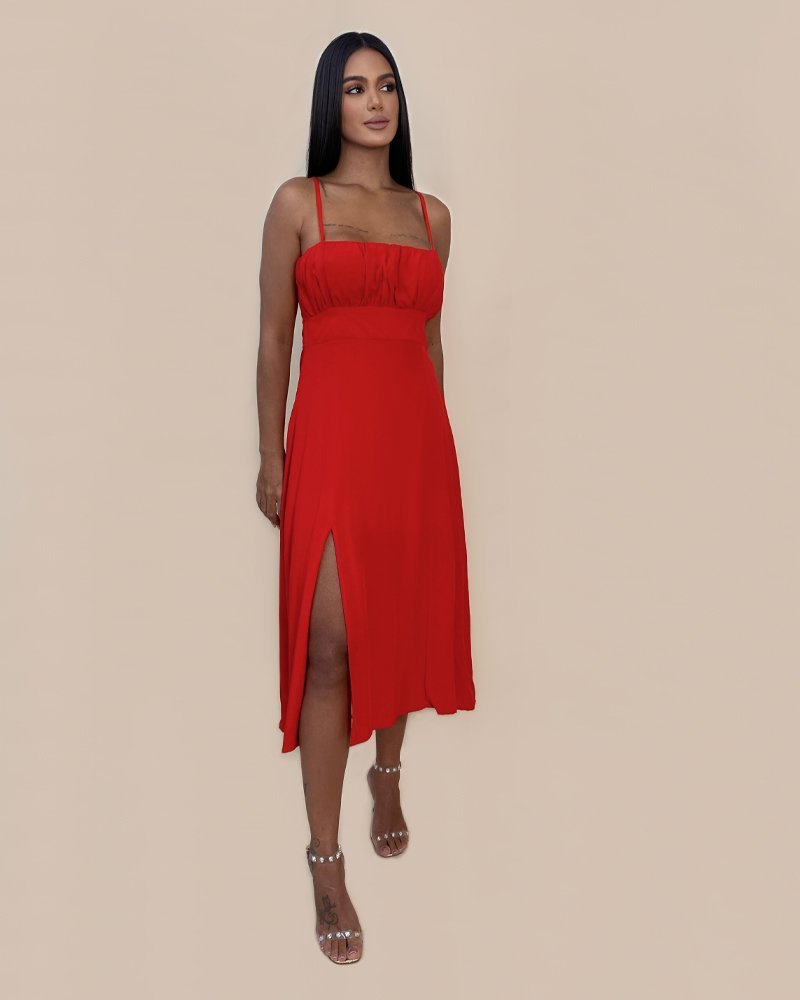 Vestido Ângela - Vermelho - Image 4