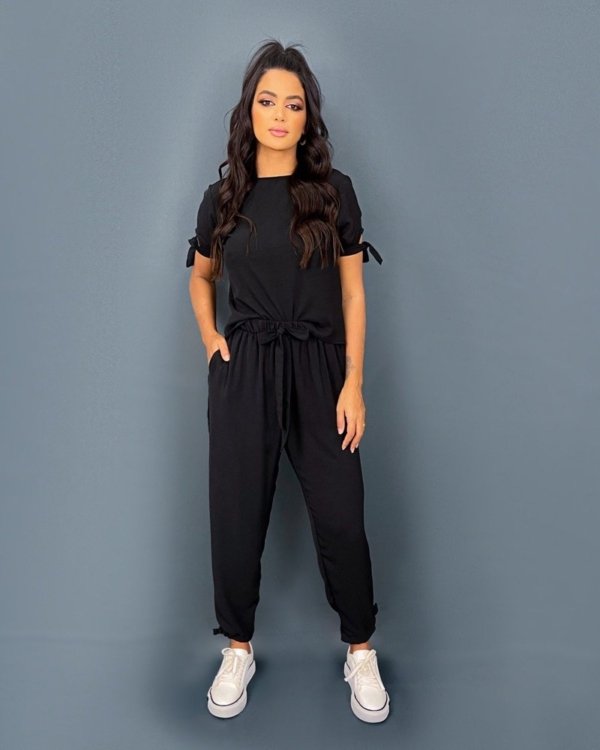 Conjunto Ingrid - Preto