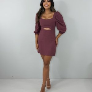 Vestido Yuna - Marrom - Image 2