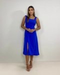 Vestido Roberta – Azul Royal