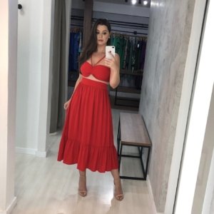 Conjunto Maria Eduarda - Vermelho - Image 2