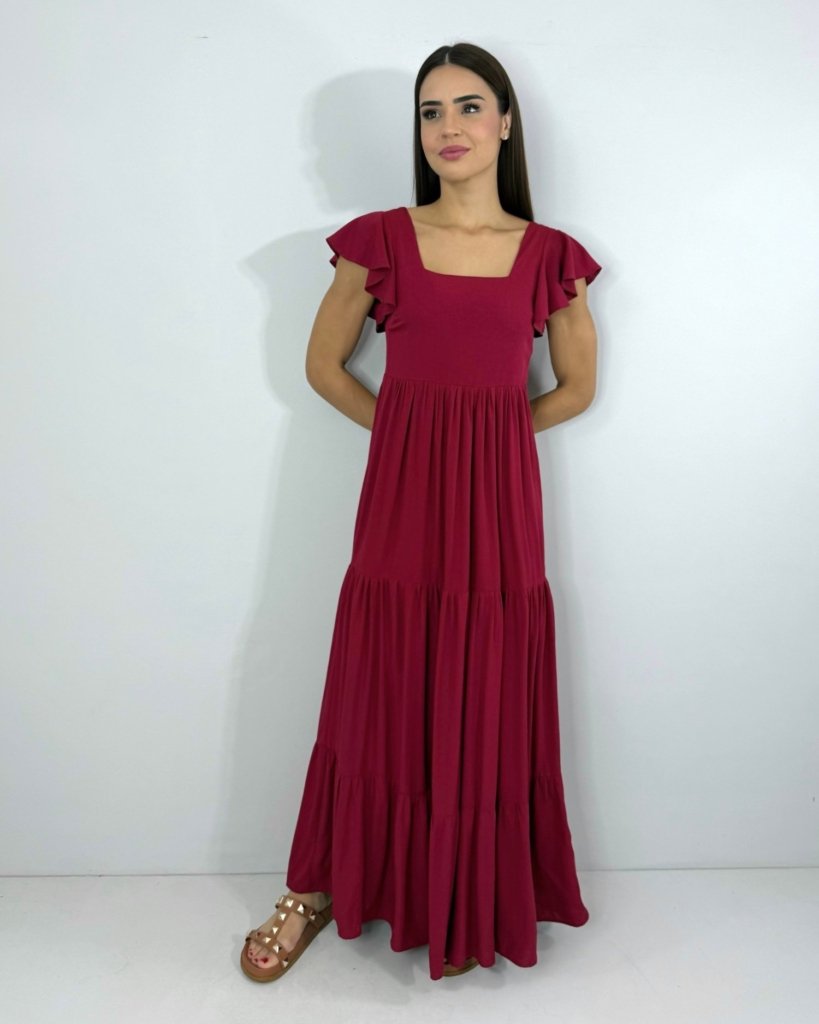 Vestido Tita - Marsala