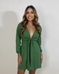 Vestido Marrie – Verde Militar
