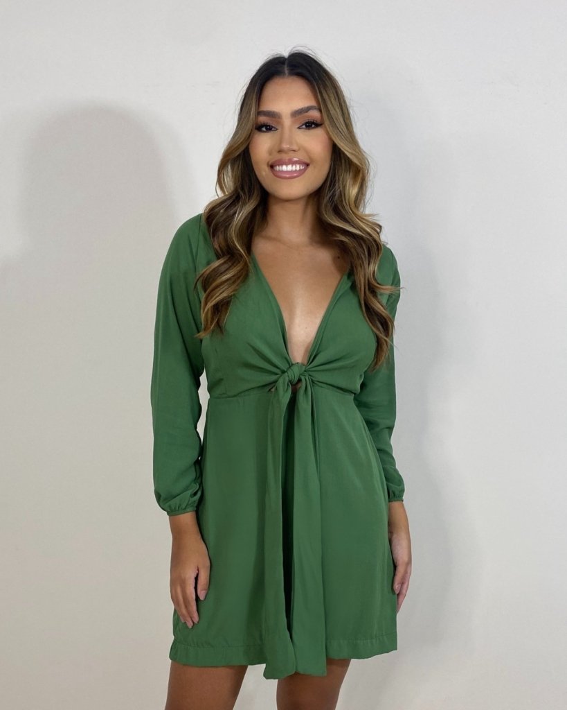 Vestido Marrie - Verde Militar