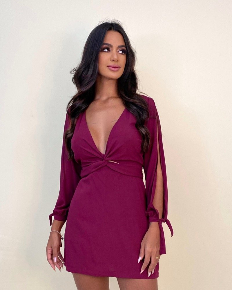 Vestido Marília - Marsala - Image 3
