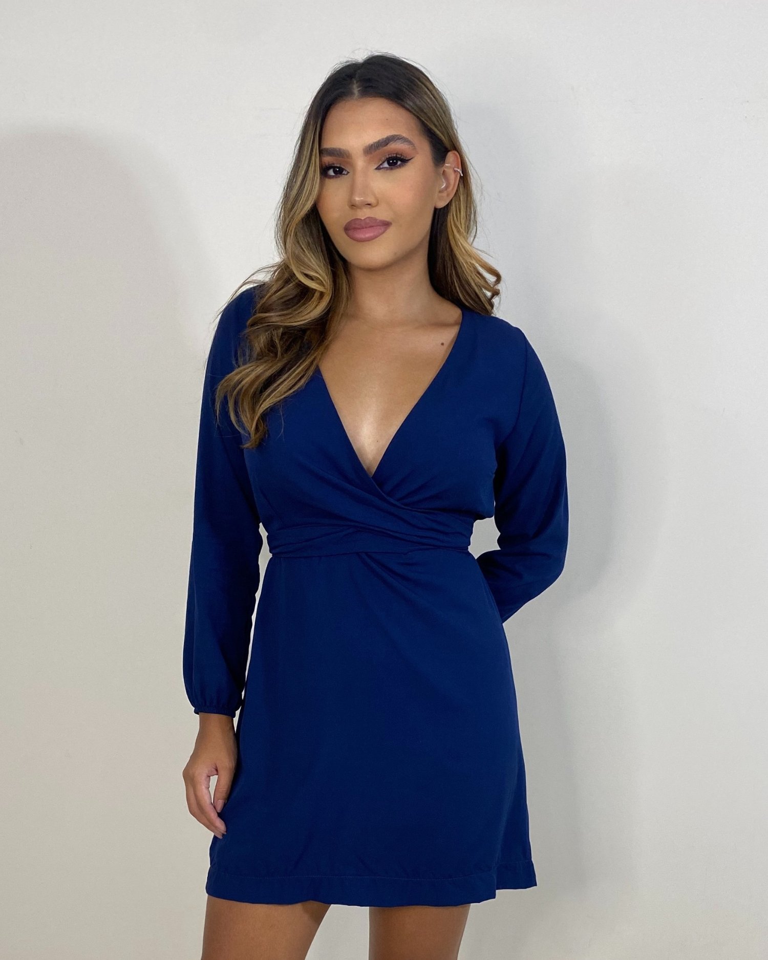 Vestido Marrie - Azul Marinho - Image 1