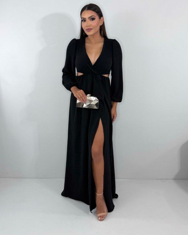 Vestido Magda - Preto