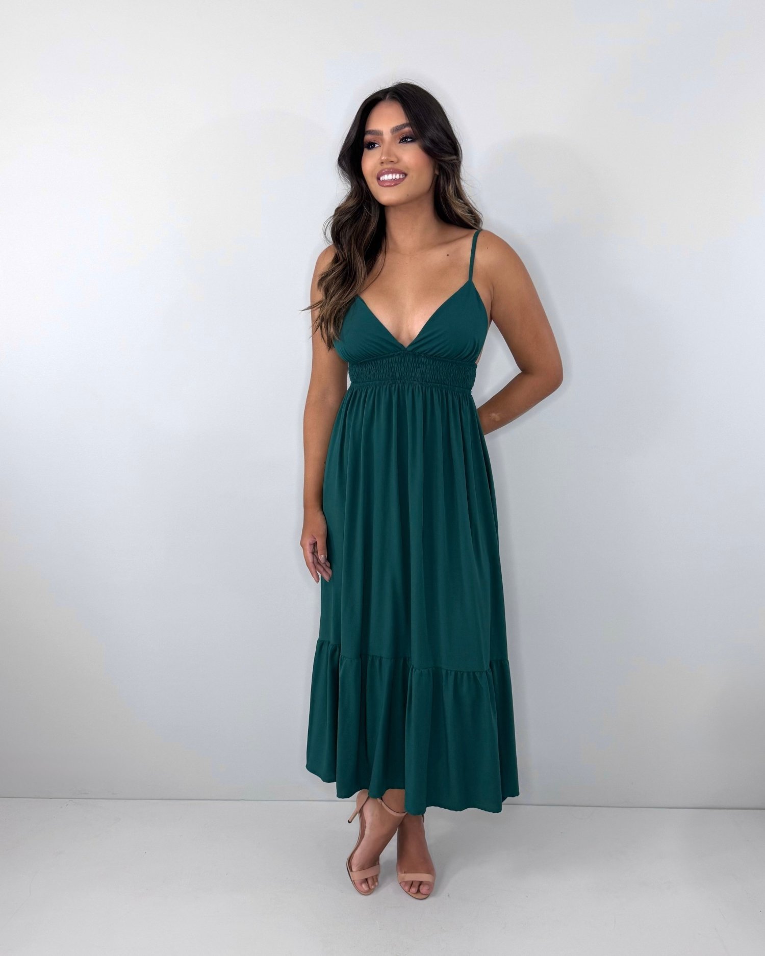 Vestido Beatriz - Verde Amazônia - Image 1