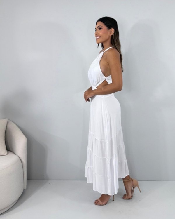 Vestido Estefane - Branco