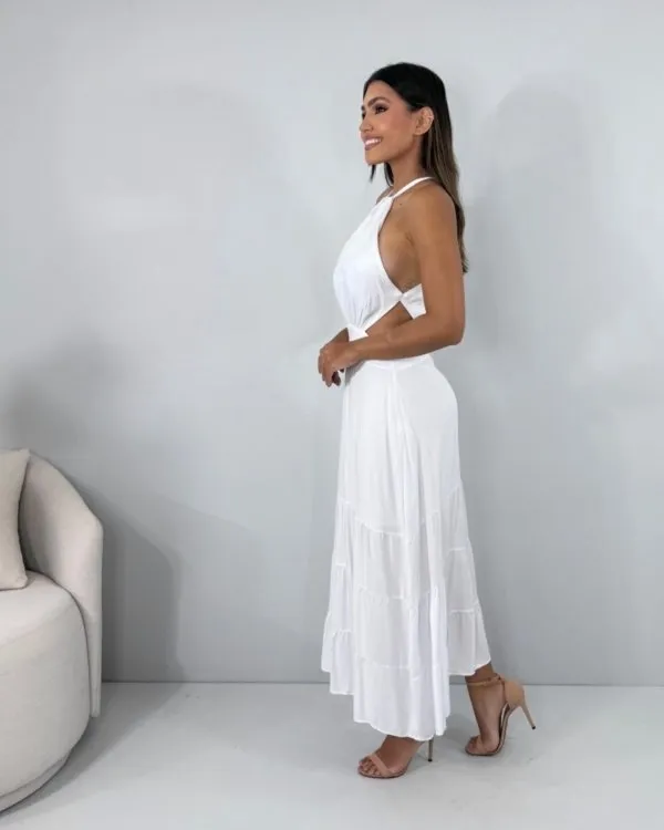 Vestido Estefane - Branco