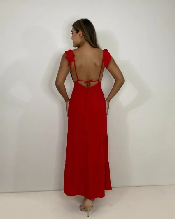Vestido Maitê - Vermelho