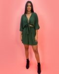 Vestido Manu – Verde Militar