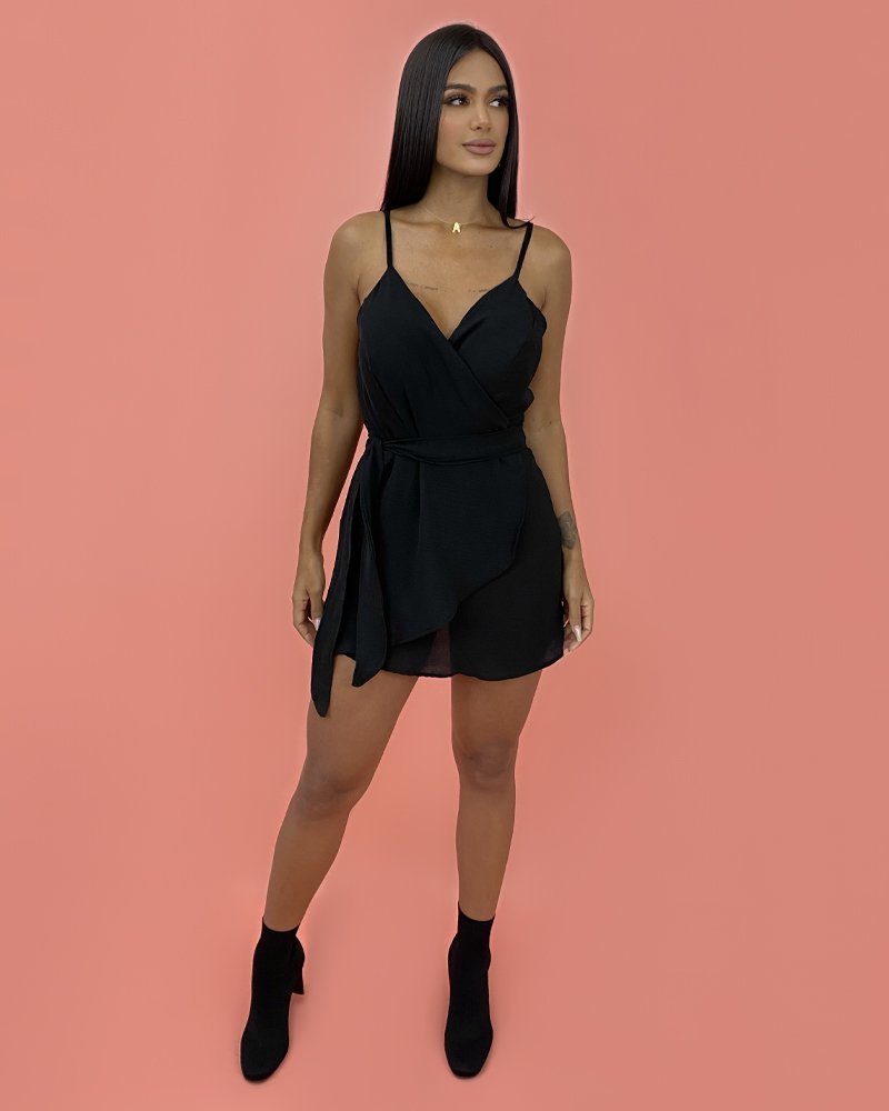 Macaquinho Paola - Preto