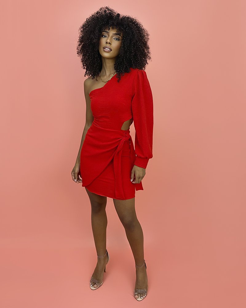 Vestido Amanda - Vermelho - Image 3