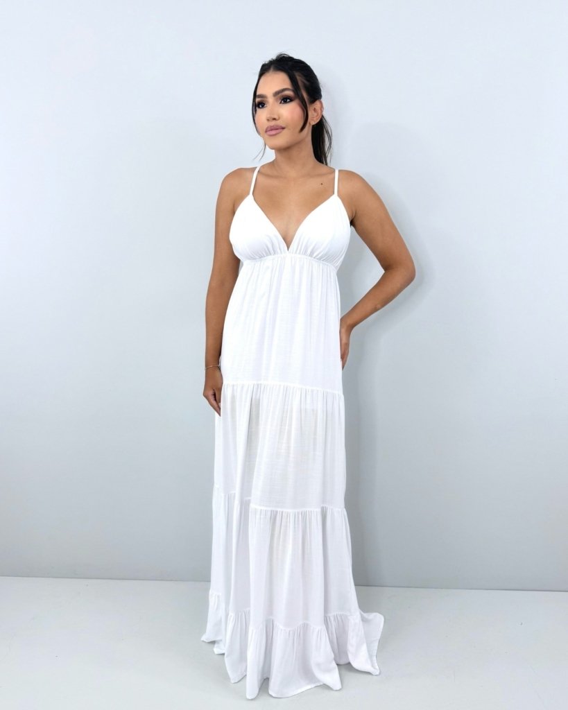 Vestido Sophia - Branco