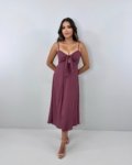 Vestido Karita – Marrom
