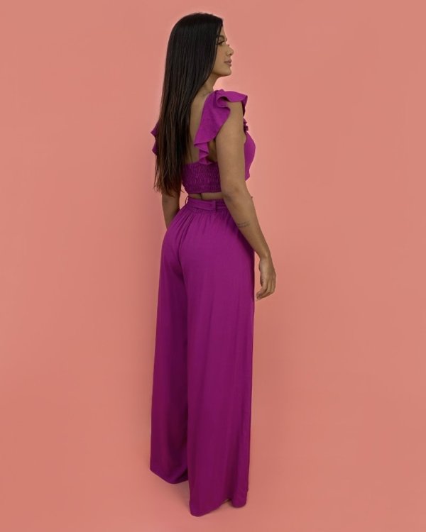 Cropped Samira - Fúcsia