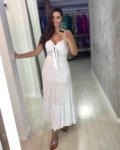 Vestido Camila Midi – Branco