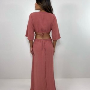 Vestido Cibele - Rosê - Image 3