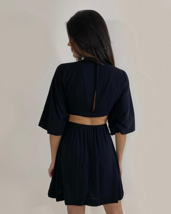 Vestido Mariana - Preto