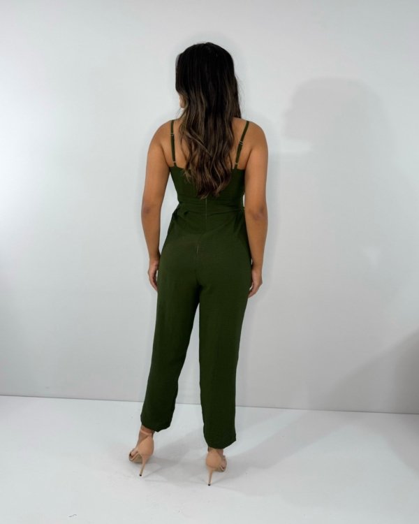 Macacão Jessy - Verde Militar