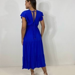 Vestido Laís Midi - Azul Royal - Image 3