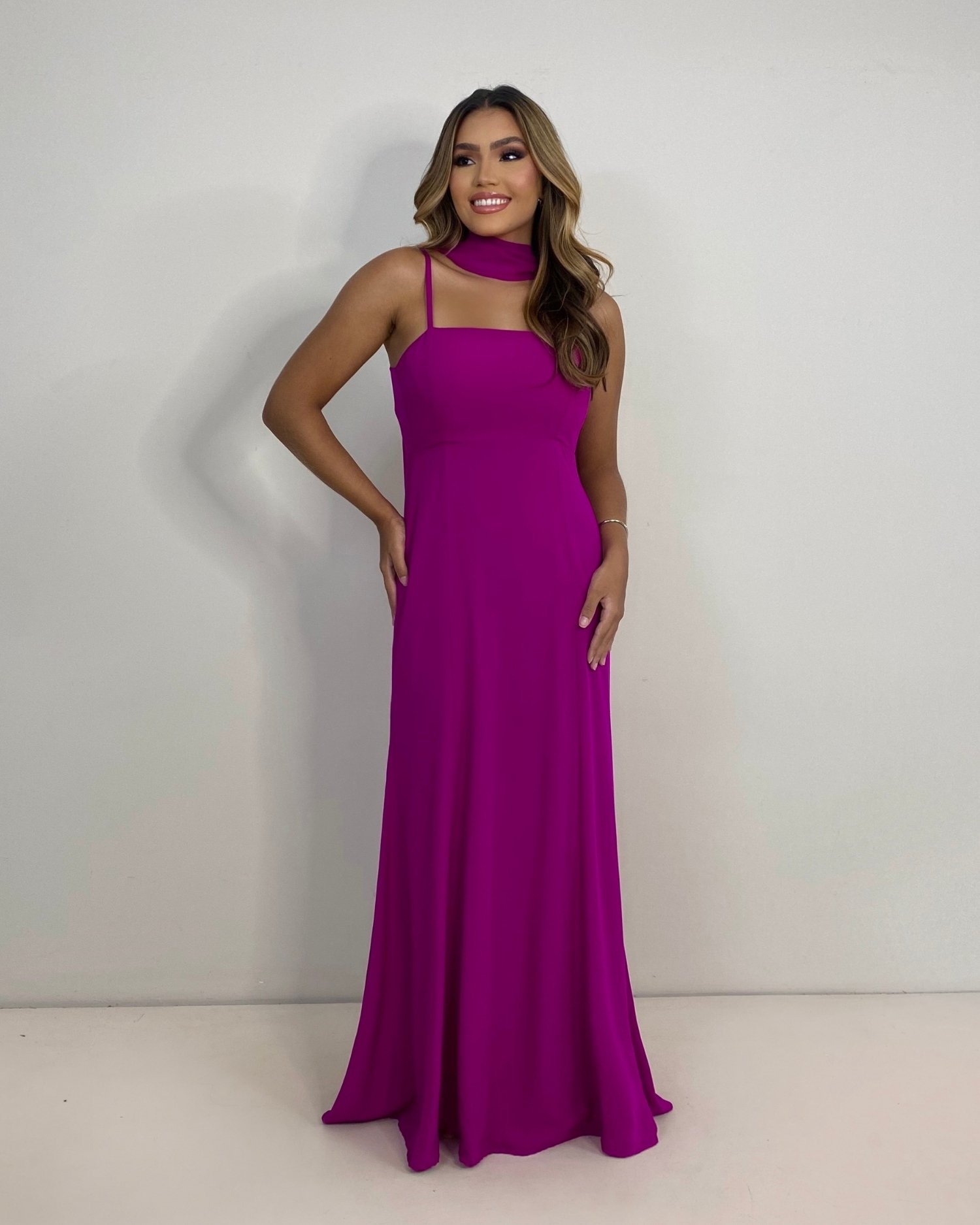 Vestido Lina - Fúcsia - Image 2