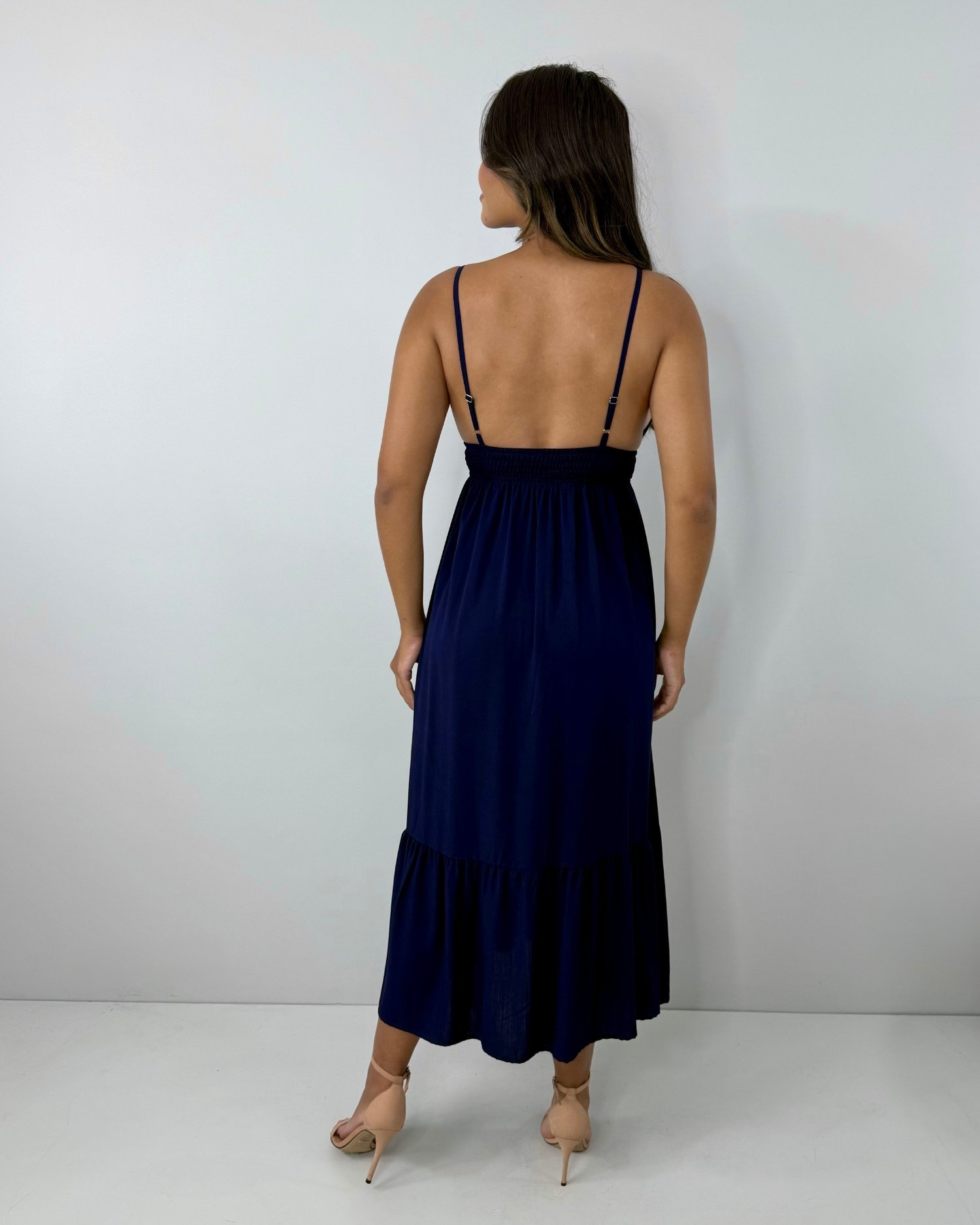 Vestido Beatriz - Azul Marinho - Image 5