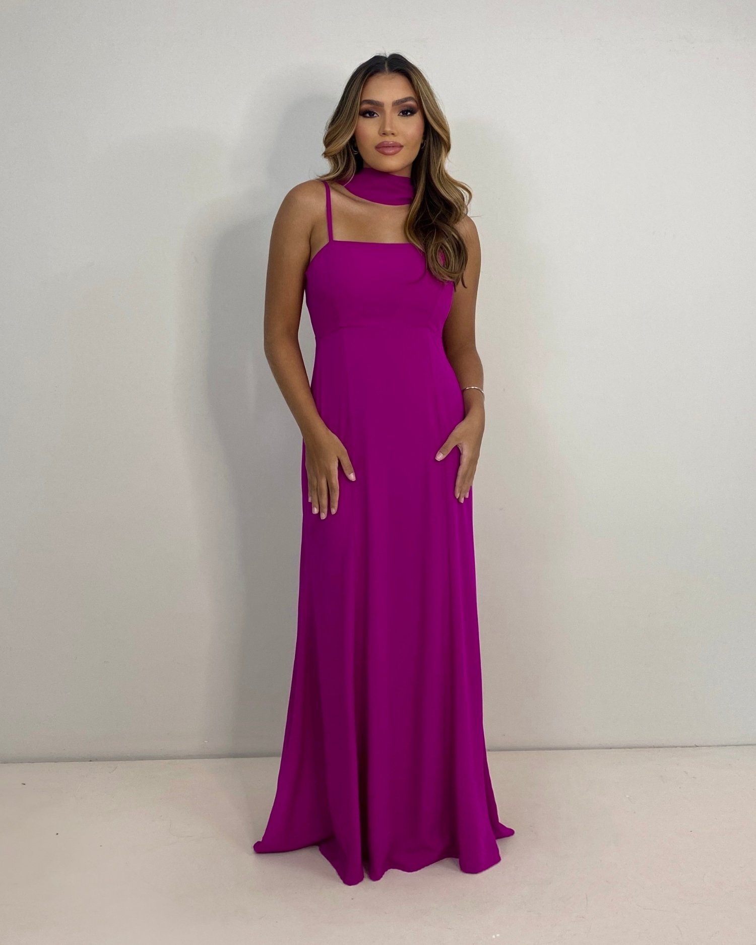 Vestido Lina - Fúcsia - Image 3