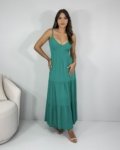 Vestido Helô – Turquesa