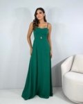 Vestido Lanna – Verde Amazônia