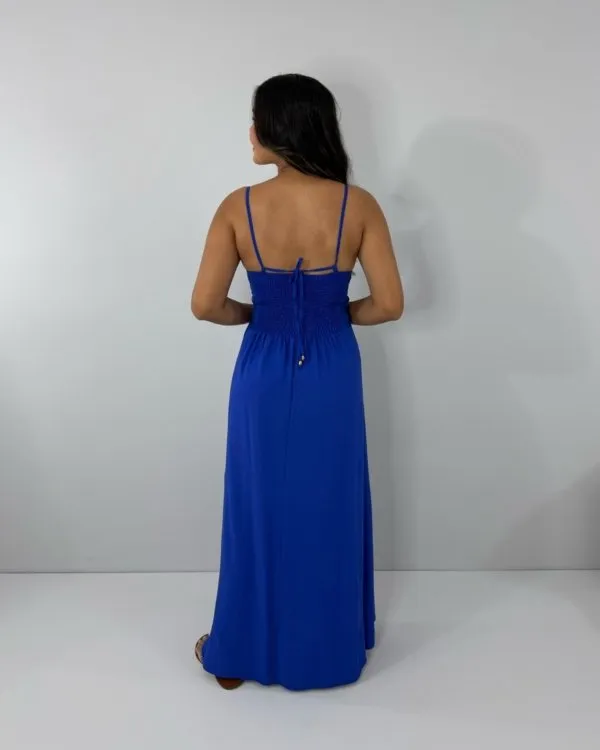 Vestido Babi - Azul Royal