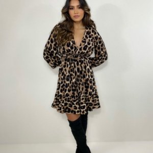 Vestido Lavínia - Animal Print - Image 5