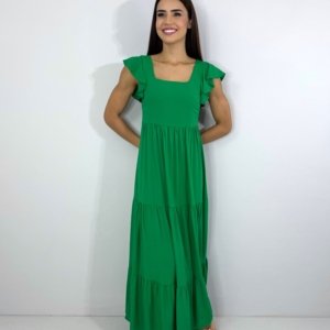 Vestido Tita - Verde Bandeira - Image 1