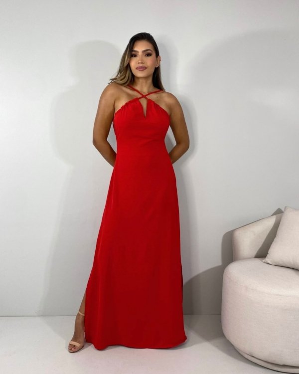 Vestido Lee - Vermelho
