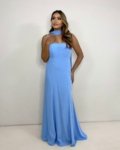 Vestido Lina – Azul Serenity