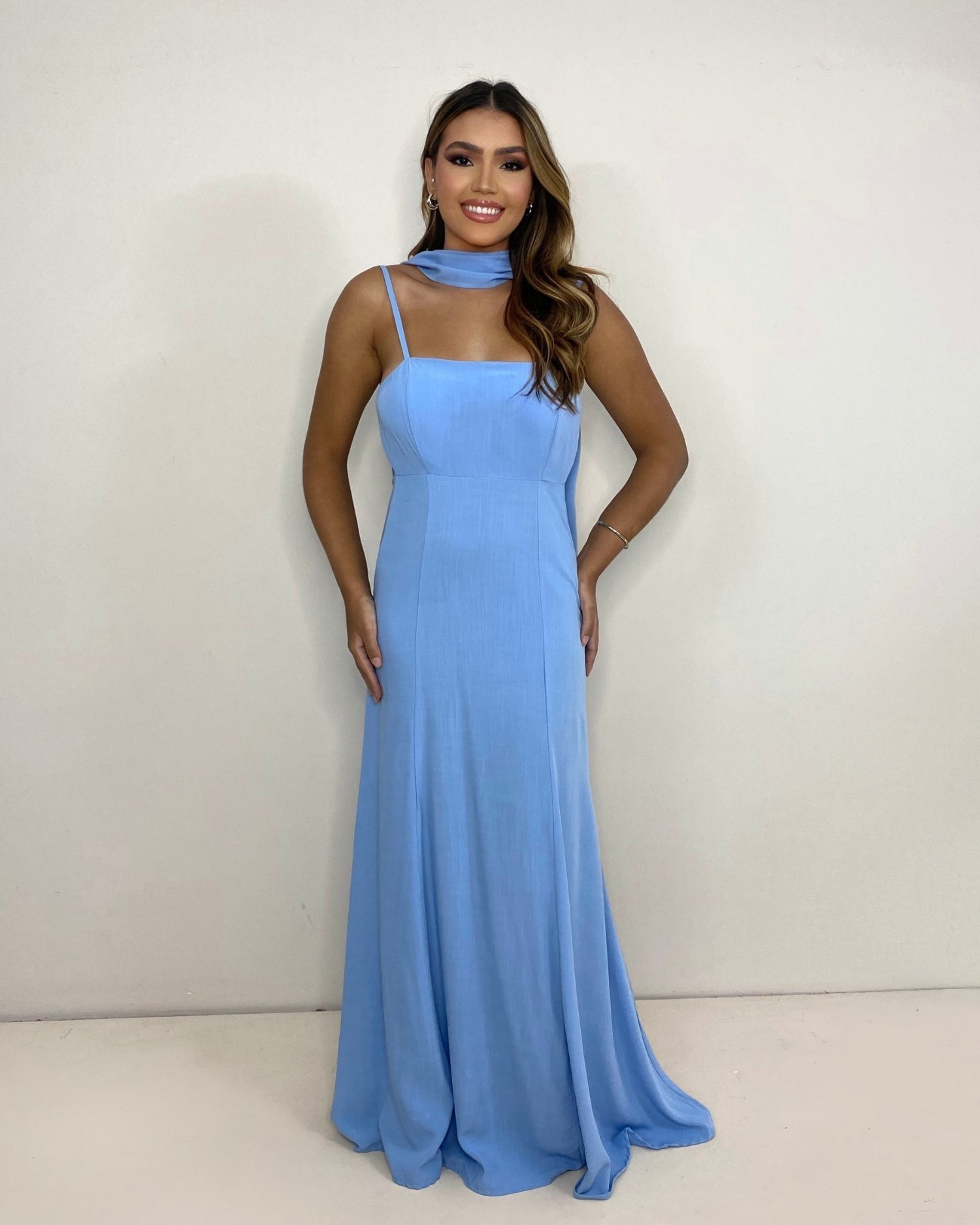 Vestido Lina - Azul Serenity - Image 2