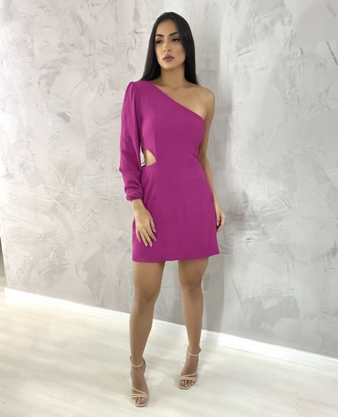 Vestido Luna - Fúcsia - Image 1