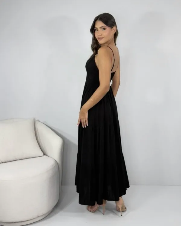 Vestido Helô - Preto